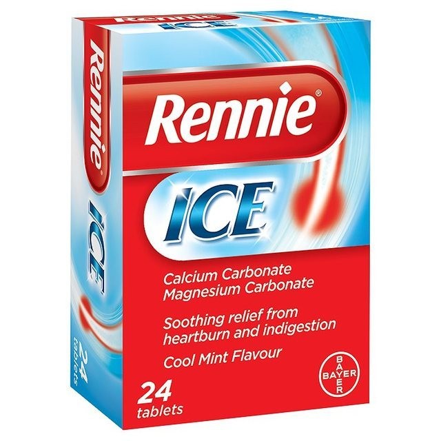 BAYER RENNIE ICE 24 μασώμενα δισκία