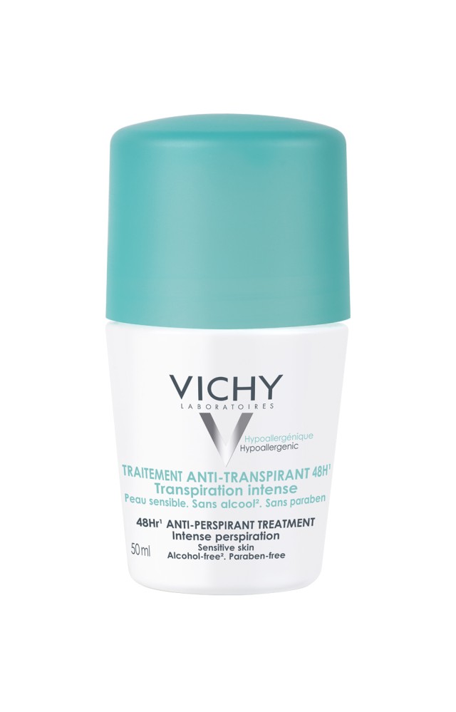 Vichy 48hr Anti-perspirant Treatment Roll-On Για Έντονη Εφίδρωση 50ml