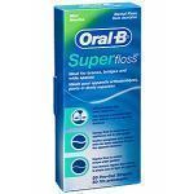 ORAL B SUPER FLOSS 50τεμ.