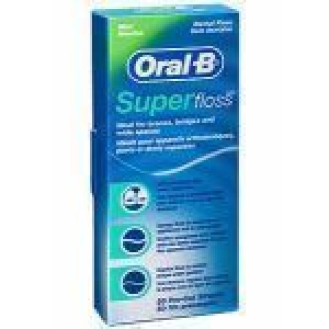 ORAL B SUPER FLOSS 50τεμ.