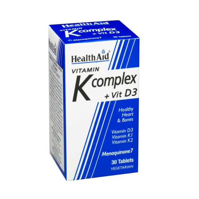 Health Aid Vitamin K Complex & Vitamin D3 30tabs