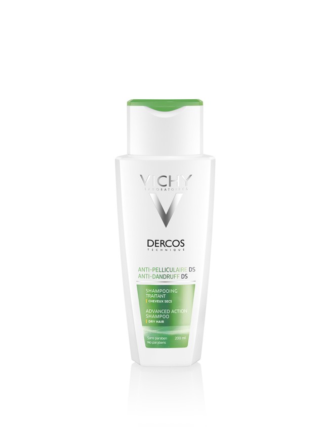 Vichy Dercos Anti-dandruff Dry Hair Shampoo Αντιπυτιριδικό Σαμπουάν Για Ξηρά Μαλλιά 200ml
