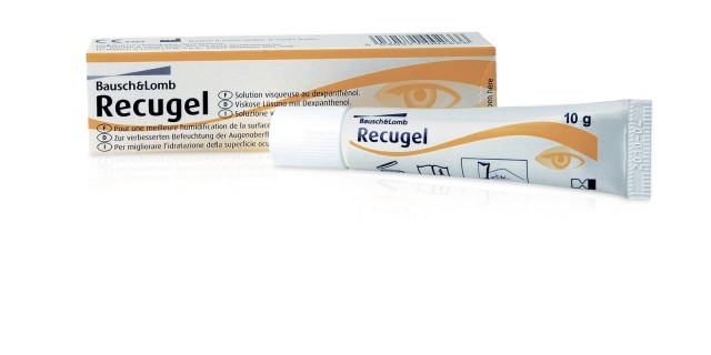 BAUSCH & LOMB RECUGEL EYE GEL 10gr