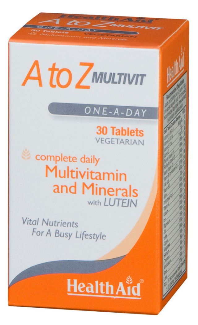 Health Aid A To Z Multivit 30tabs