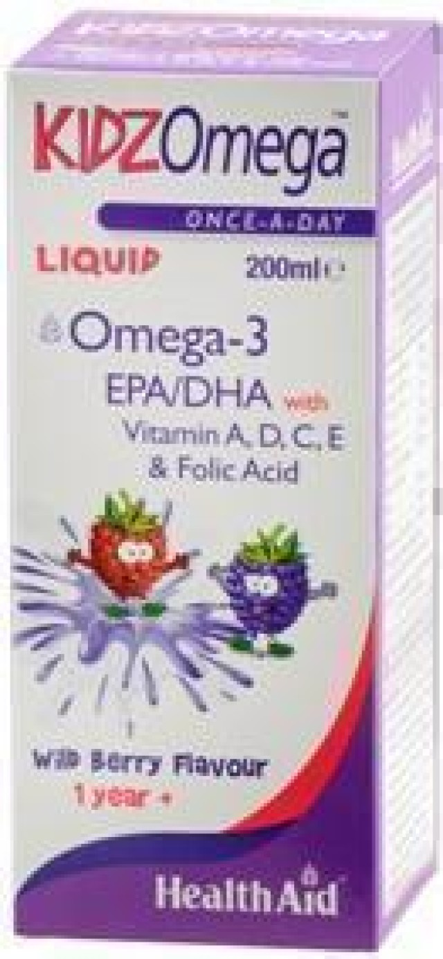 Health Aid Kidz Omega Liquid Wildberry 200ml