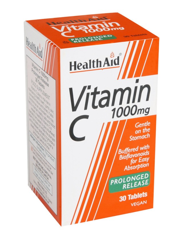 Health Aid Vitamin C Prolonged Release 1000mg 30tabs
