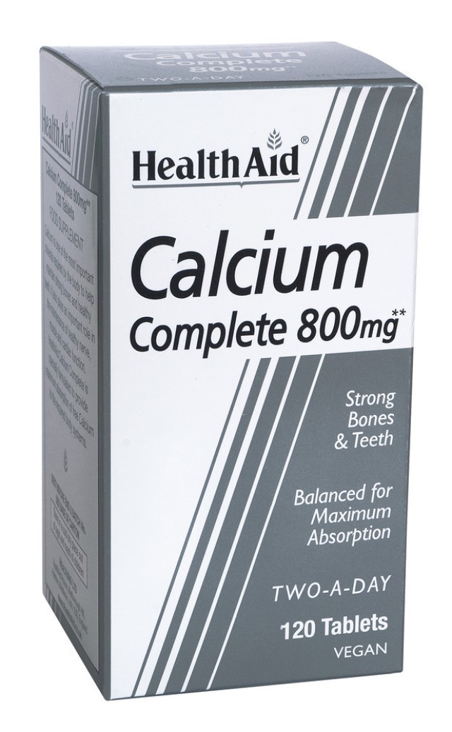 Health Aid Calcium Complete 800mg 120tabs