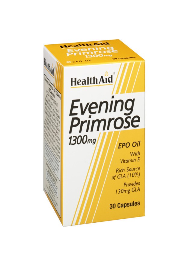 Health Aid Evening Primrose Oil Έλαιο Νυχτολούλουδου 1300mg 30caps