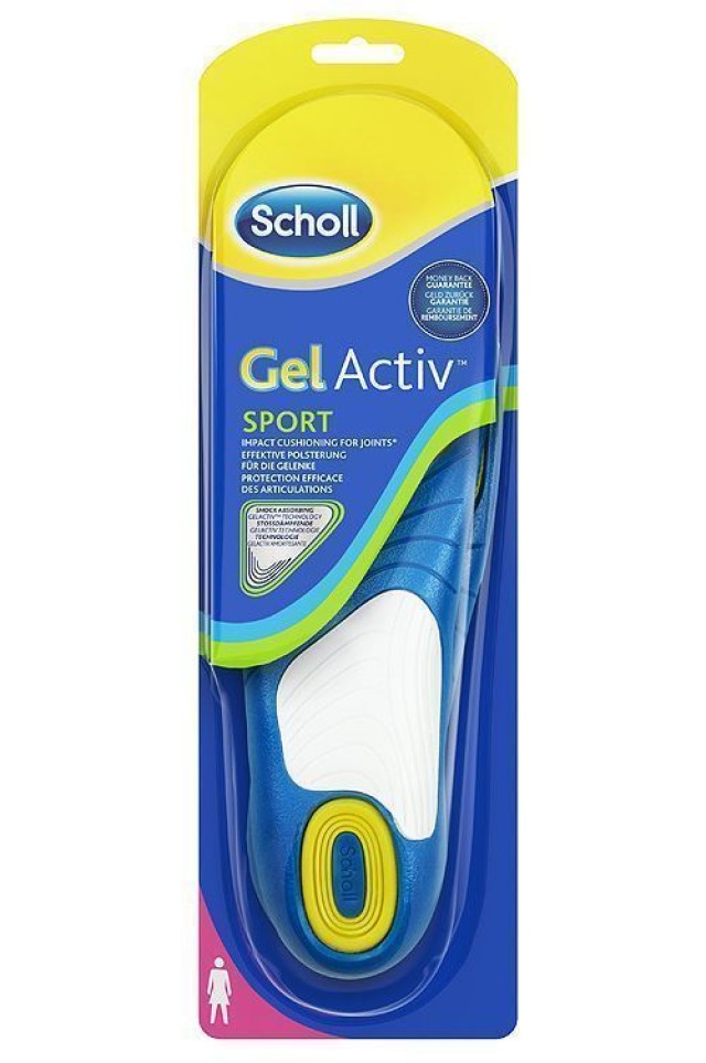 SCHOLL GEL ACTIV SPORT ΓΥΝΑΙΚΕΙΟΙ ΠΑΤΟΙ 1ζευγ.