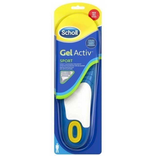 SCHOLL GEL ACTIV SPORT ΑΝΔΡΙΚΟΙ ΠΑΤΟΙ 1ζευγ.