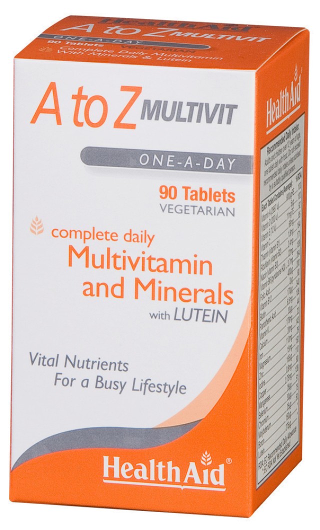 Health Aid A To Z Multivit 90tabs