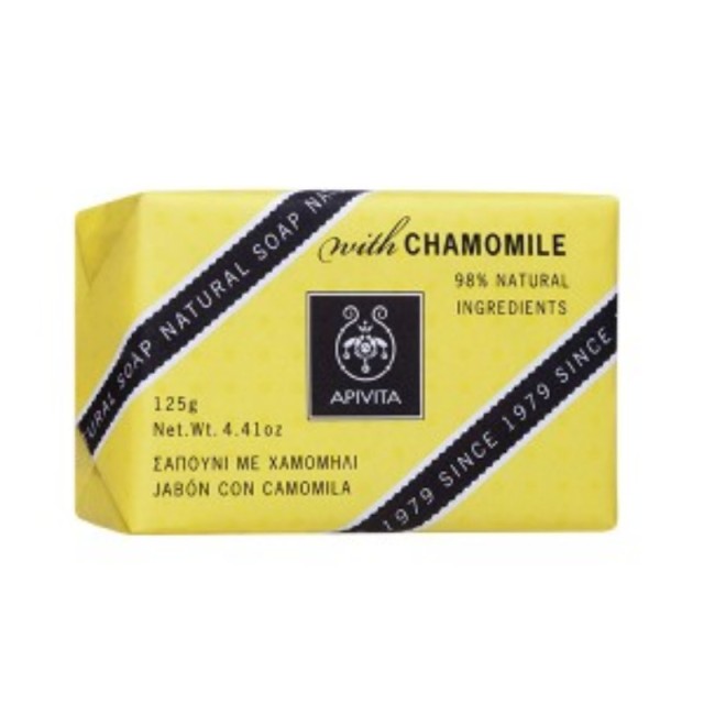 Apivita Natural Soap Χαμομήλι 125gr