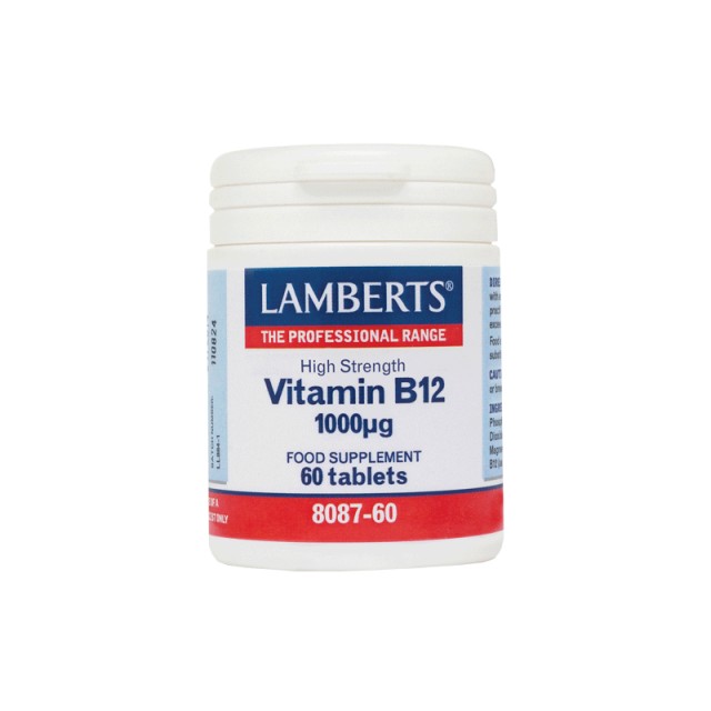 Lamberts Vitamin B12 1000mcg 60 ταμπλέτες