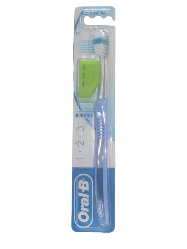 ORAL B ΟΔΟΝΤΟΒΟΥΡΤΣΑ INDICATOR MEDIUM R/A No35