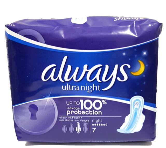 ALWAYS ULTRA NIGHT ΣΕΡΒΙΕΤΕΣ (Μέγεθος 3) 7τεμ.