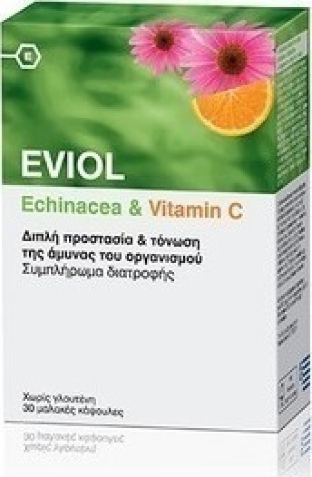 EVIOL ECHINACEA & VITAMIN C 30softgels