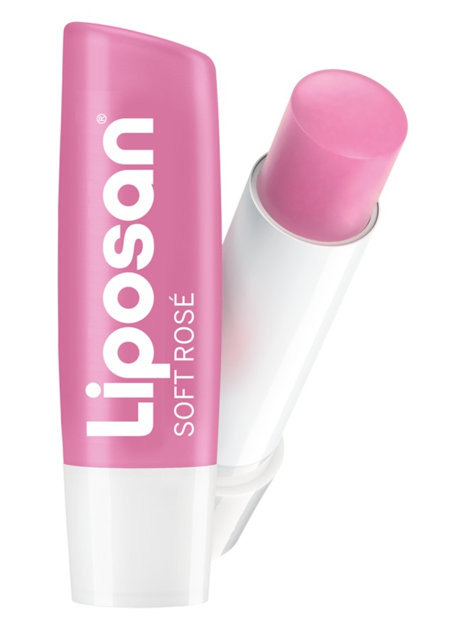 Liposan Soft Rose Περιποιητικό Lip Balm Με Άρωμα Τριαντάφυλλο 4.8gr