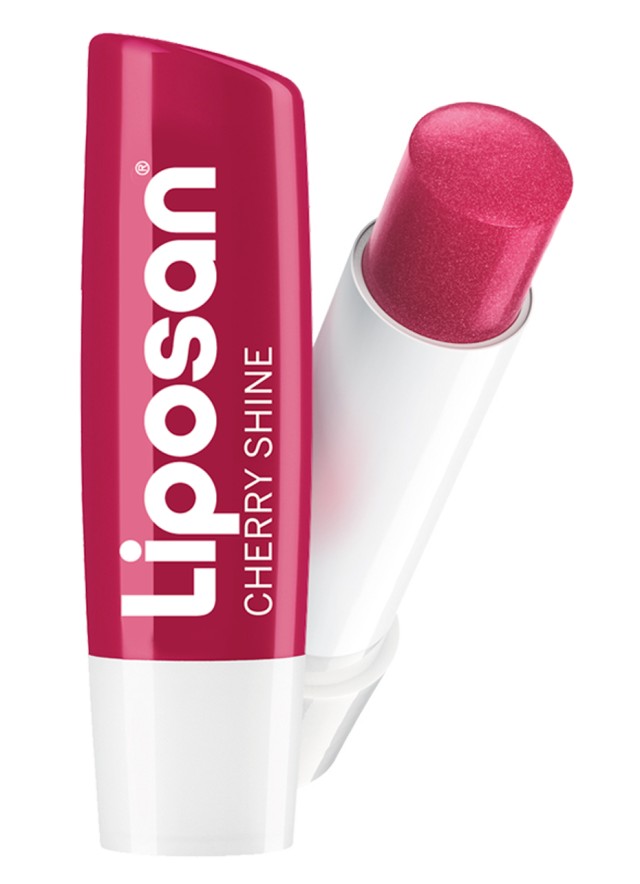 Liposan Cherry Shine Περιποιητικό Lip Balm Με Άρωμα Κεράσι 4,8gr