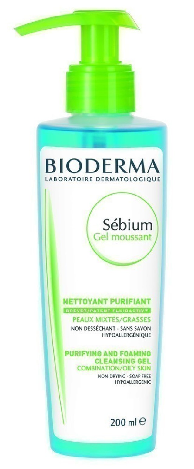 Bioderma Sebium Gel Moussant 200ml