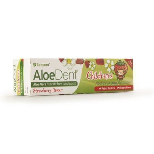 Optima Aloe Dent Παιδική Οδοντόκρεμα Φράουλα 50ml