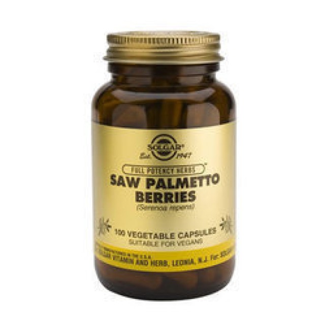 Solgar Saw Palmetto Berries 100 φυτικές κάψουλες