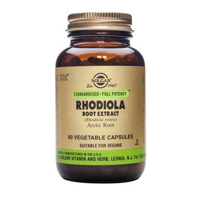 Solgar Rhodiola Root Extract 60 φυτικές κάψουλες