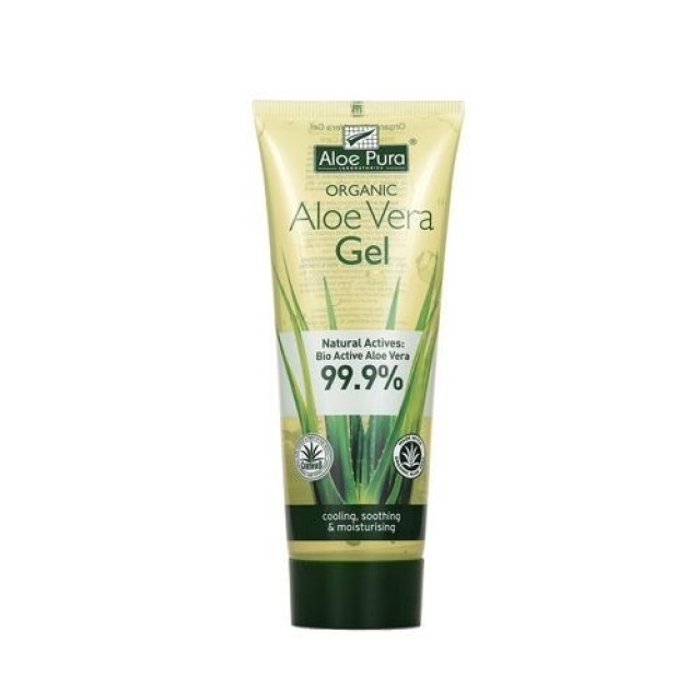 Optima Naturals Organic Aloe Vera Gel 99.9% Cooling Soothing & Moisturising 100ml