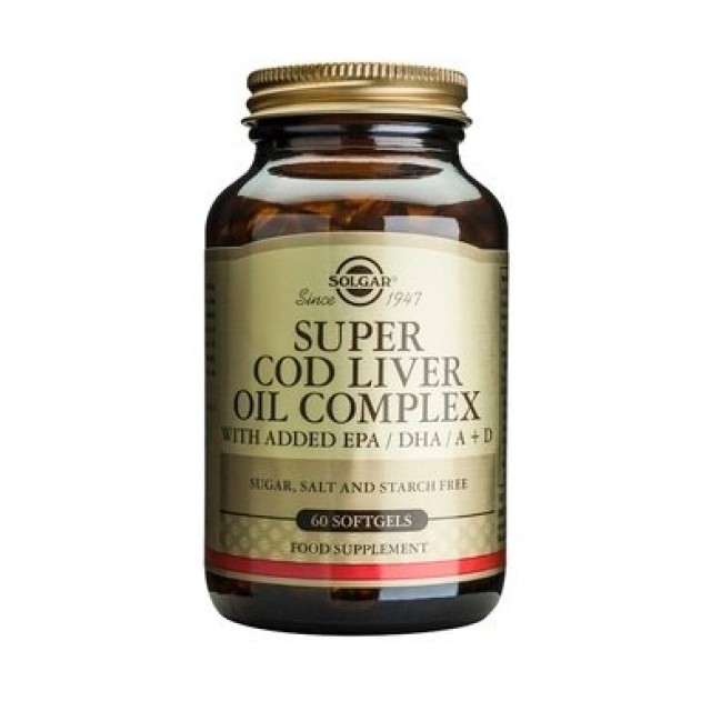 Solgar Super Cod Liver Oil Complex 60softgels