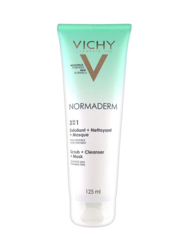 Vichy Normaderm 3 Σε 1 Απολέπιση + Καθαρισμός + Μάσκα 125ml