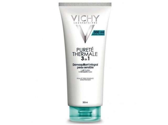 Vichy Purete Thermale 3 in 1 Cleanser Γαλάκτωμα Καθαρισμού Και Ντεμακιγιάζ Για Πρόσωπο & Μάτια 300ml