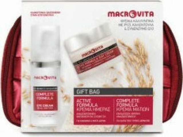 Macrovita Promo Active Formula Day Cream For Normal Skin Κρέμα Ημέρας Κανονικές/Μικτές Επιδερμίδες 40ml & Complete Formula Eye Cream Κρέμα Ματιών 30ml