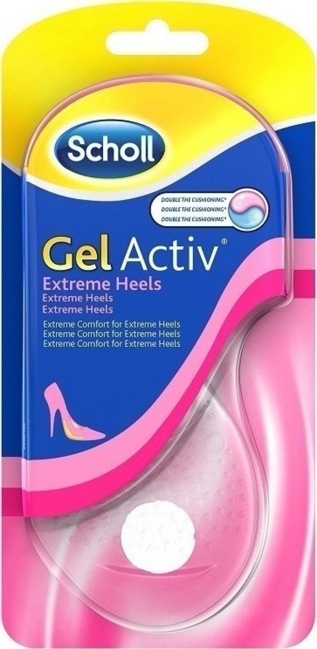 SCHOLL GEL ACTIV EXTREME HIGH HEELS 1ζεύγος