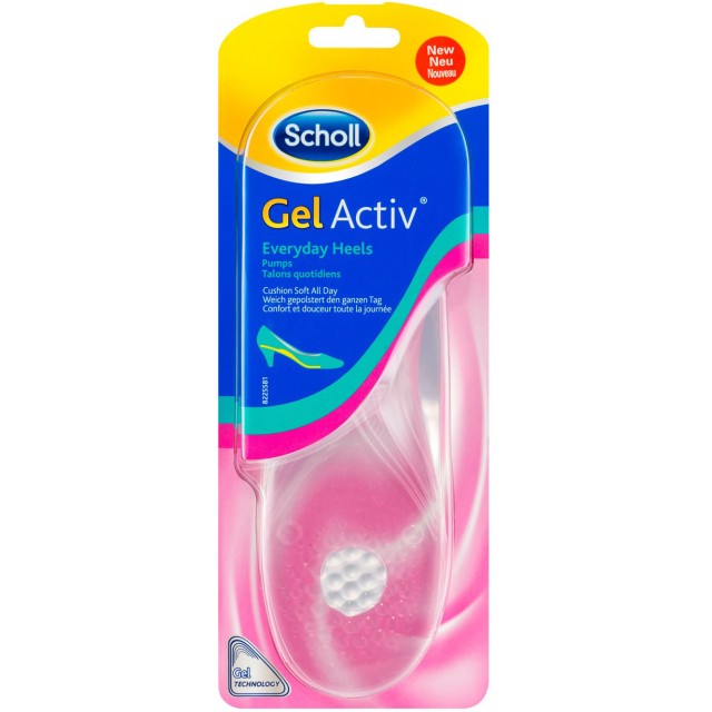 SCHOLL GEL ACTIV INSOLES OPEN SHOES 1ζεύγος