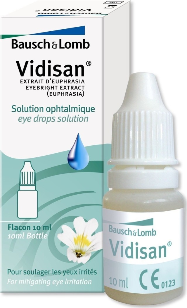 BAUSCH & LOMB VIDISAN ΟΦΘΑΛΜΙΚΕΣ ΣΤΑΓΟΝΕΣ 10ml