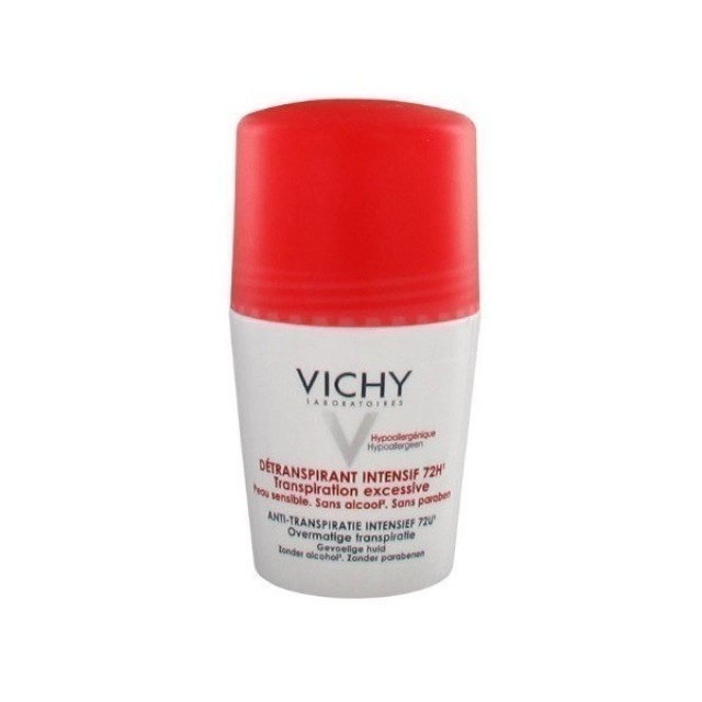 Vichy Stress Resist 72h Anti-perspirant Treatment Roll-On Αποσμητικό Για Έντονη Εφίδρωση 50ml