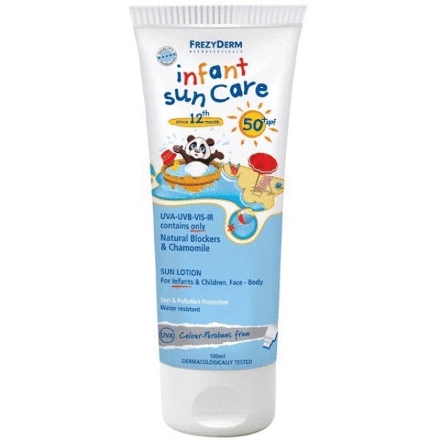 Frezyderm Infant Sun Care Βρεφικό Αντηλιακό Γαλάκτωμα Για Πρόσωπο & Σώμα SPF50+ 100ml