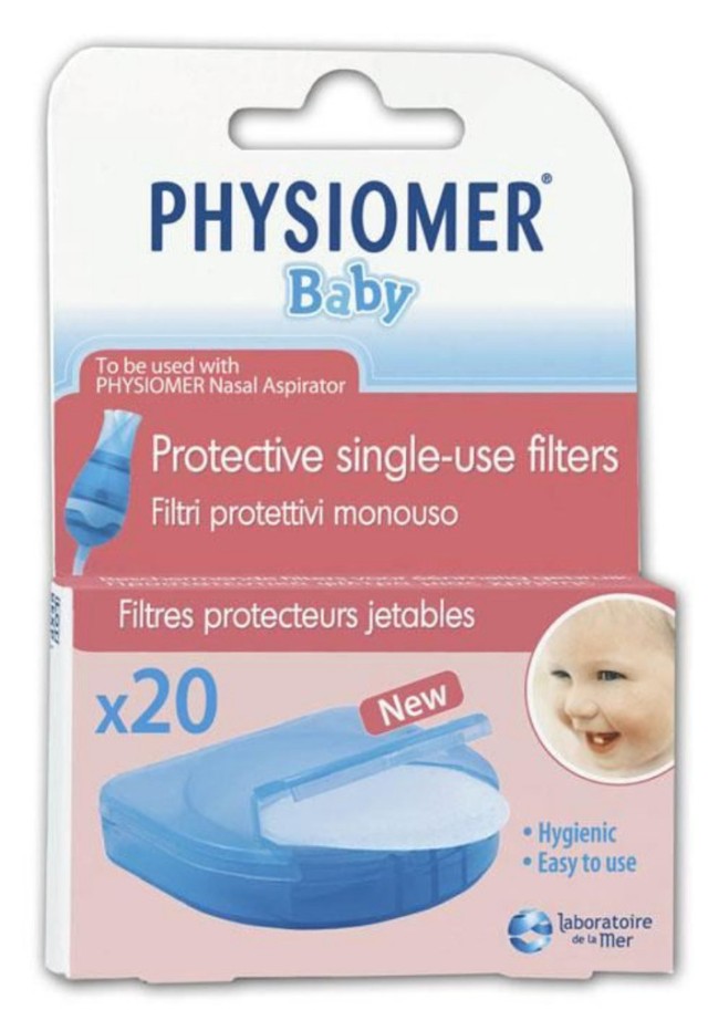 PHYSIOMER NASAL ASPIRATOR 20filters