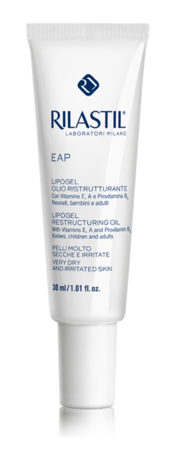 Rilastil EAP Lipogel Restructuring Oil Λάδι Ανάπλασης Για την Πολύ Ξηρή & Ευερέθιστη Επιδερμίδα 30ml