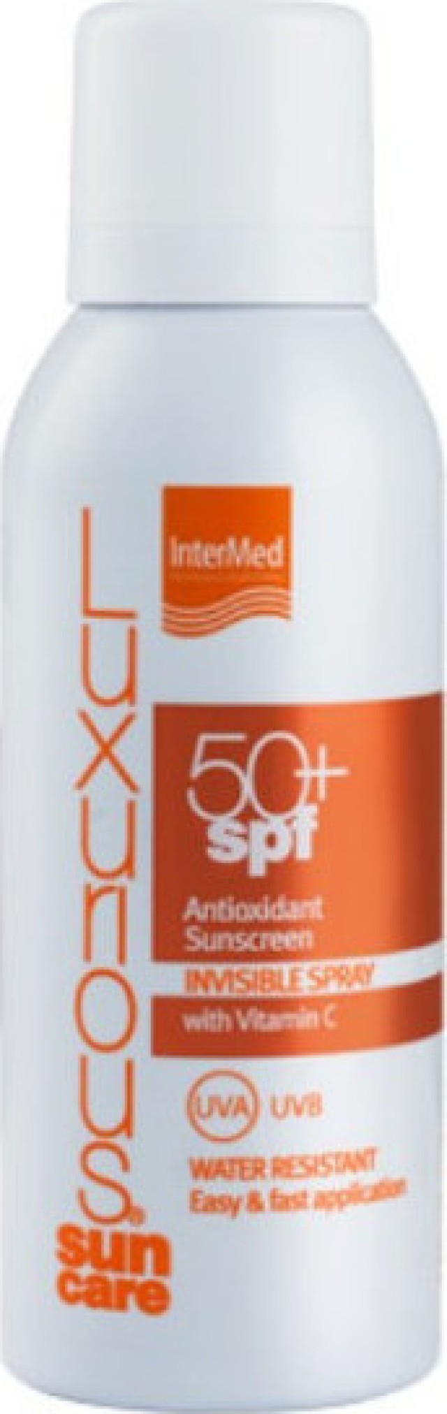 Intermed Luxurious Sunscreen Invisible SPF50 Body Spray Αντιηλιακή Προστασία 100ml