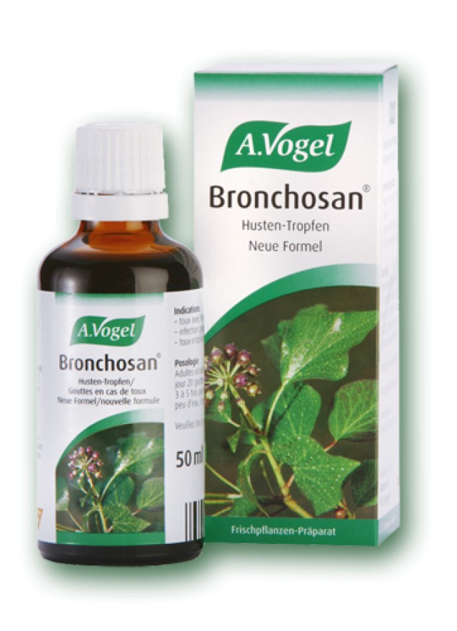 A.Vogel Bronchosan Σταγόνες Χωρίς Γλουτένη 50ml