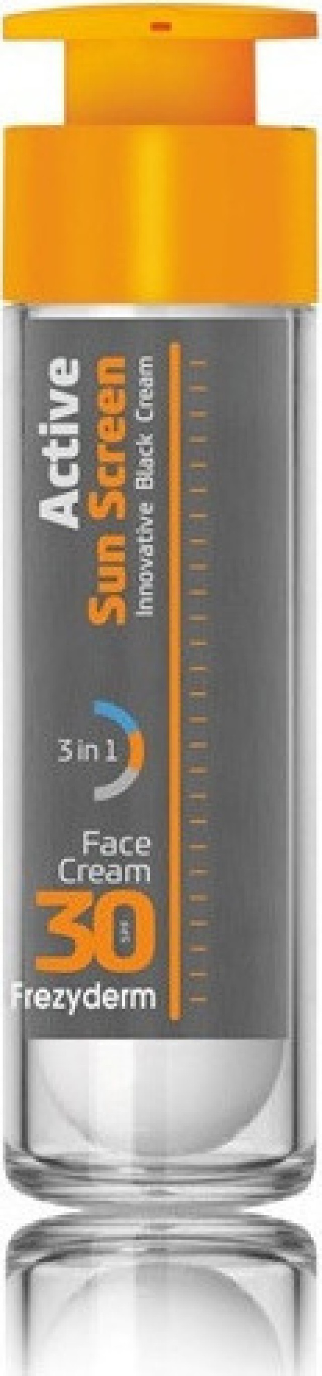 Frezyderm Active Sun Screen Face Cream SPF30 Αντηλιακή Kρέμα με Ενεργό Άνθρακα 50ml