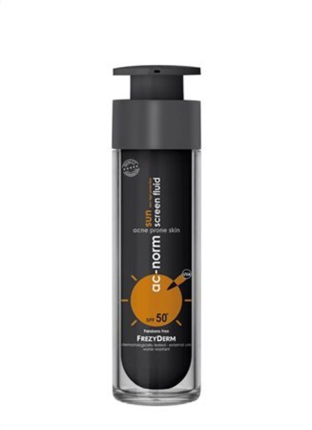 Frezyderm Ac-Norm Sunscreen Fluid Aντιηλιακή Προσώπου Για Ακνεϊκά Δέρματα SPF50+ 50ml