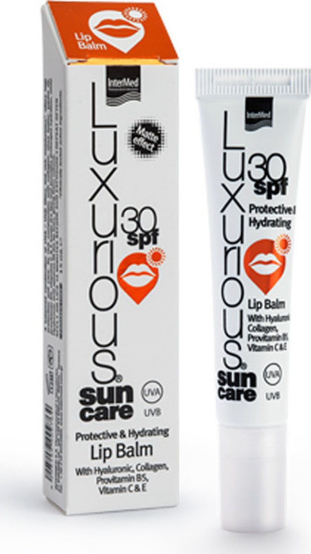 LUXURIOUS SUNSCREEN LIP BALM SPF30 ΑΝΤΙΗΛΙΑΚΟ ΧΕΙΛΙΩΝ 15ml