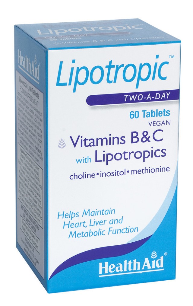 Health Aid Lipotropics B+C Prolonged 60tabs
