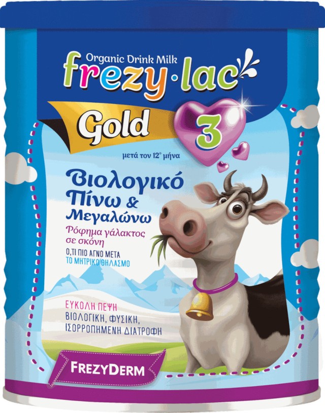 FREZYLAC GOLD 3 ΒΙΟΛΟΓΙΚΟ ΓΑΛΑ ΑΓΕΛΑΔΟΣ 400gr