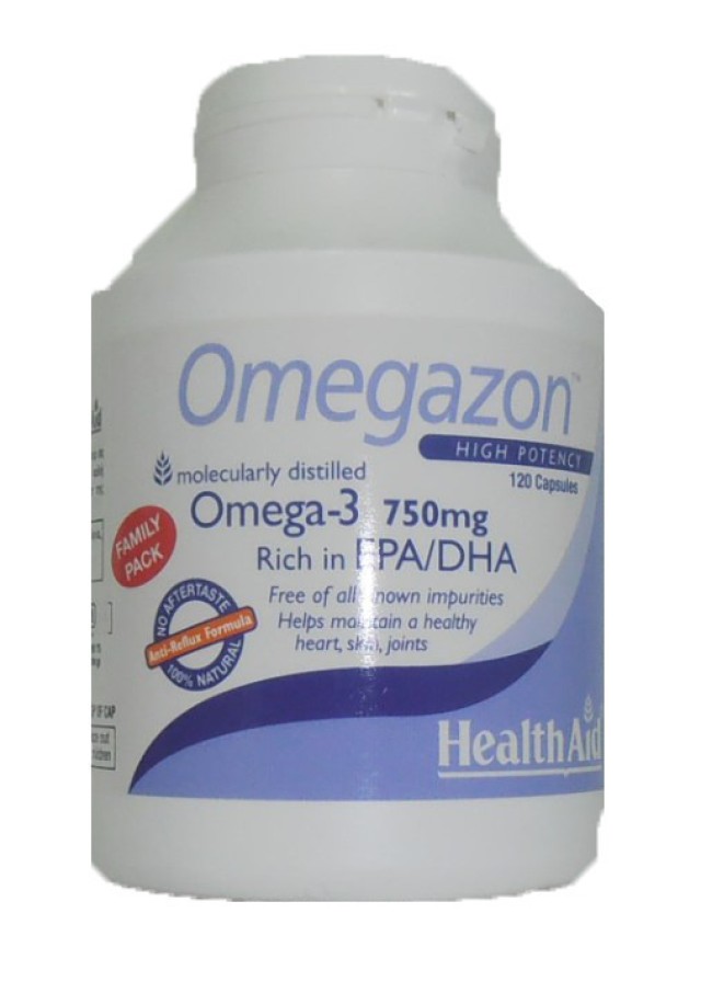 Health Aid Omegazon 750mg 120 caps