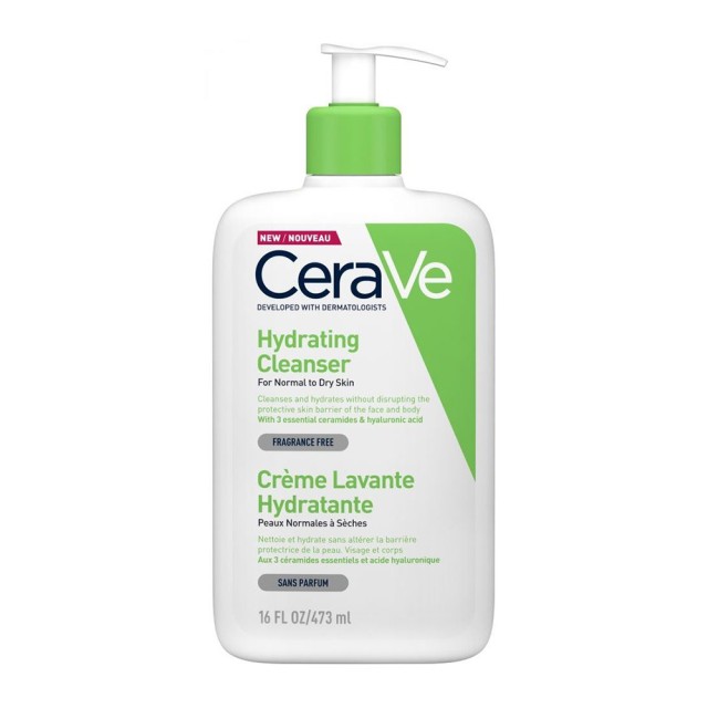Cerave Hydrating Cleanser Κρέμα Καθαρισμού 473ml