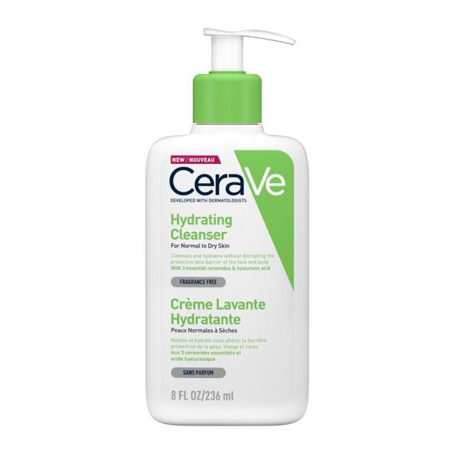 Cerave Hydrating Cleanser Κρέμα Καθαρισμού 236ml