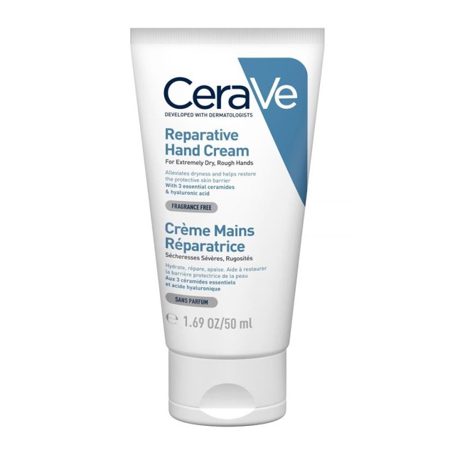 Cerave Reparatrive Hand Cream Επανορθωτική Κρέμα Χεριών 50ml
