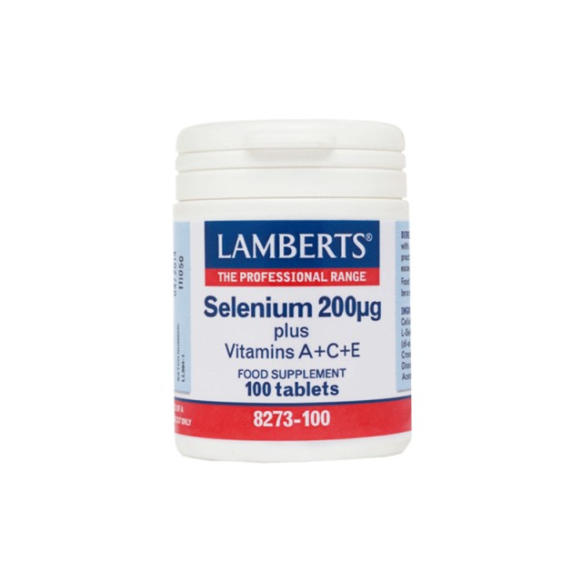 Lamberts Selenium 200μg plus A+C+E 100 ταμπλέτες